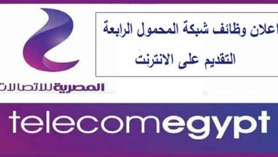 وظائف الشركة المصرية للاتصالات