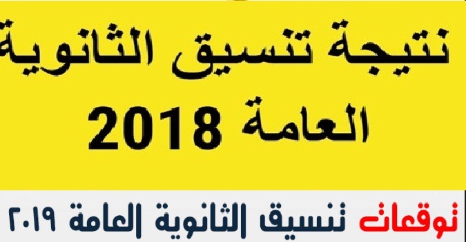 تعرف على التنسيق المتوقع للكليات