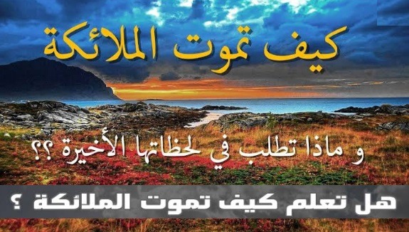 كيف تموت الملائكه