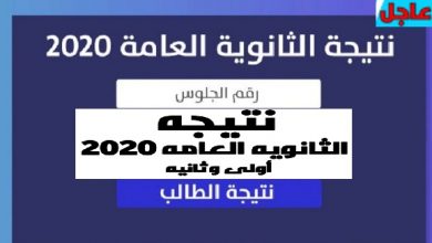 رابط اليوم السابع المباشر .. نتيجة الثانوية العامة 2020