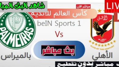 في العارضه fel3arda بث مباشر ماتش الاهلى وباليمراس يلا شوت الجديد live