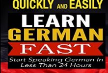How to learn German quickly - Learn German quickly