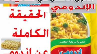 سبب منع الاندومى فى مصر